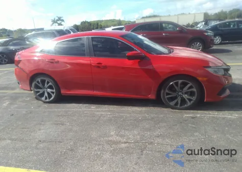 2019 Honda Civic Sport из США, поврежденный, VIN 2HGFC2F89KH583923